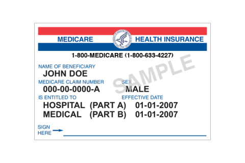 medicare card