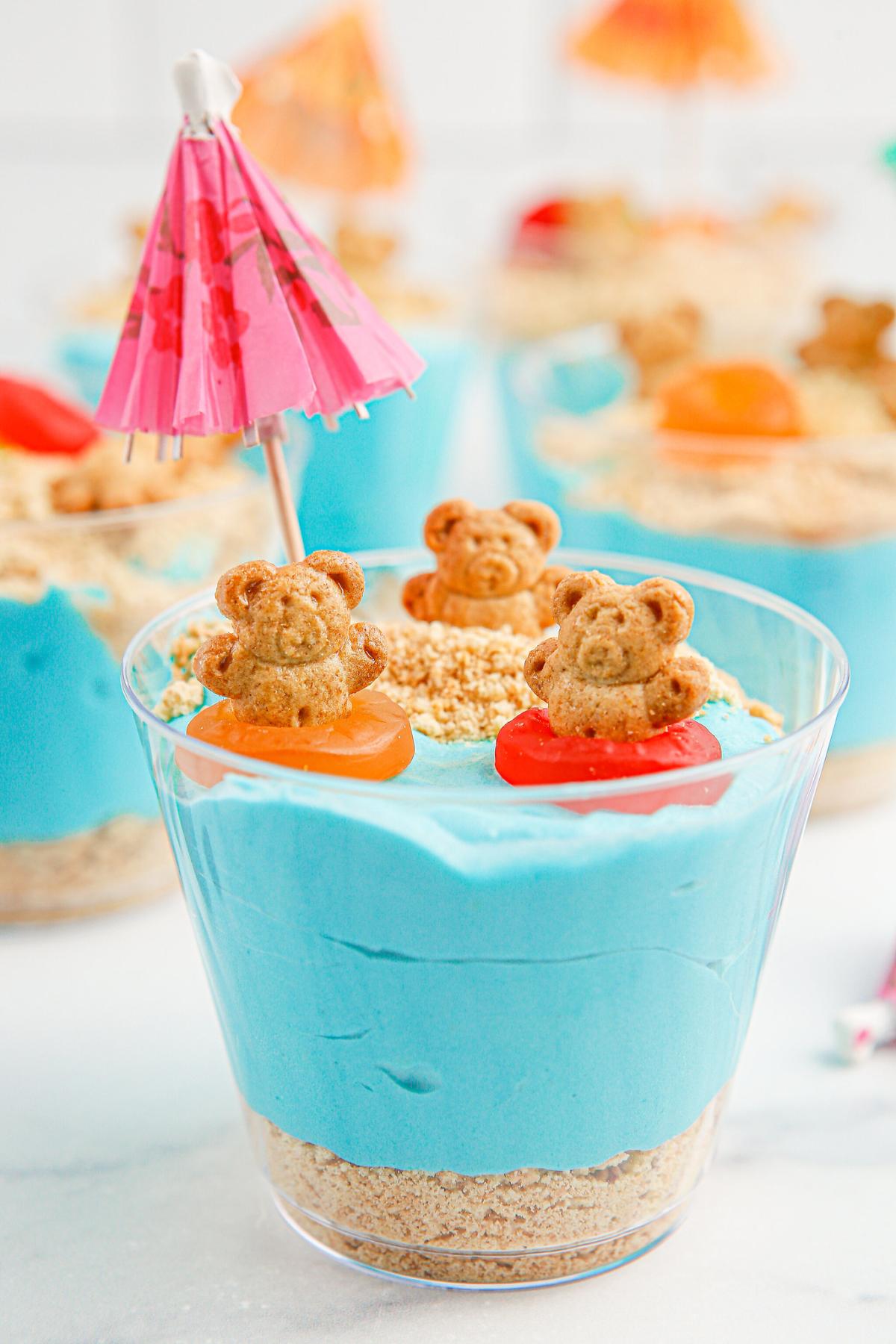 Beach Pudding Cup 